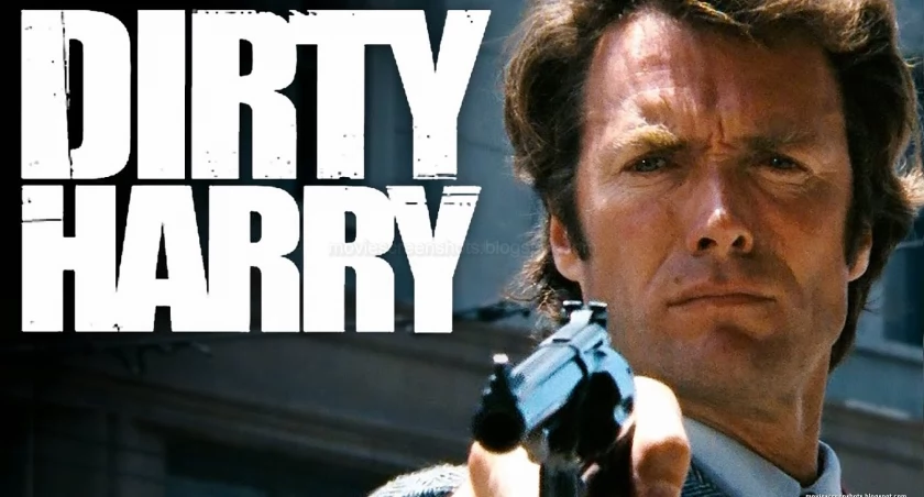 zdjęcie: Symbol popkultury. Clint Eastwood jako Brudny Harry, używający swojego Magnum 44