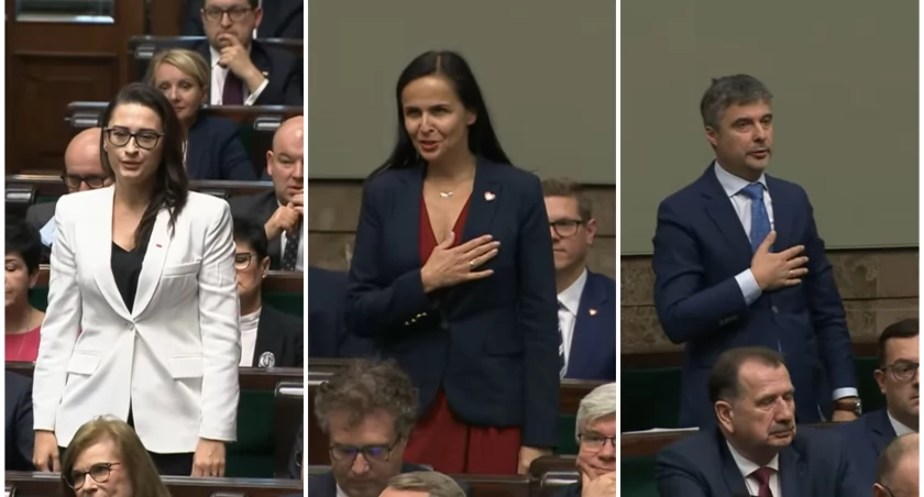 Zdjęcie: Małgorzata Golińska, Renata Rak, Radosław Lubczyk / screen - Sejm / YT