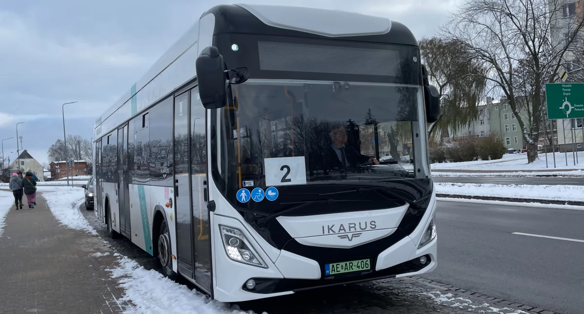 zdjęcie: Autobus Ikarus na testach w Szczecinku / P. Witczuk