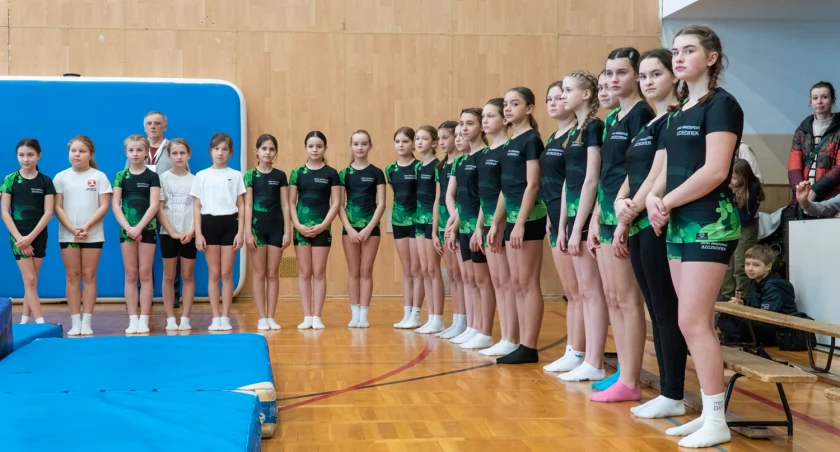 akrobatyka, Wielkie święto sportów akrobatycznych - zdjęcie, fotografia