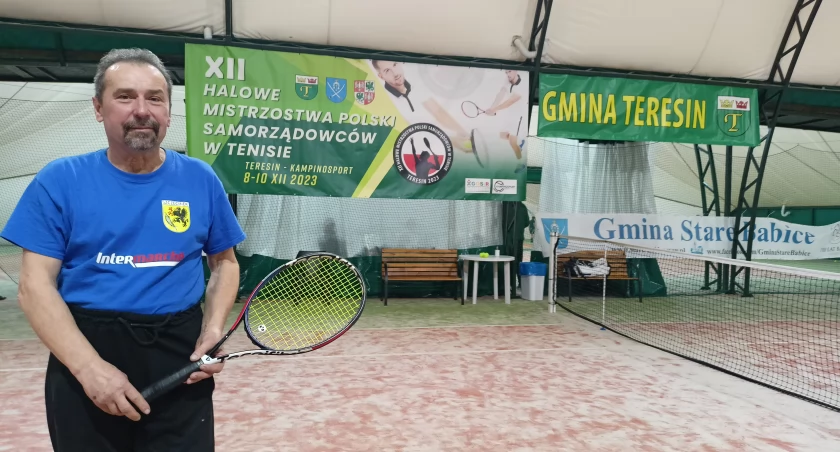 tenis ziemny, Mieczysław Makowski mistrzem Polski! - zdjęcie, fotografia