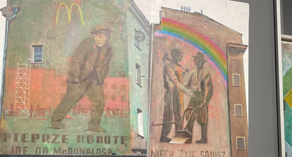 zdjęcie: mural Roberta Kukli