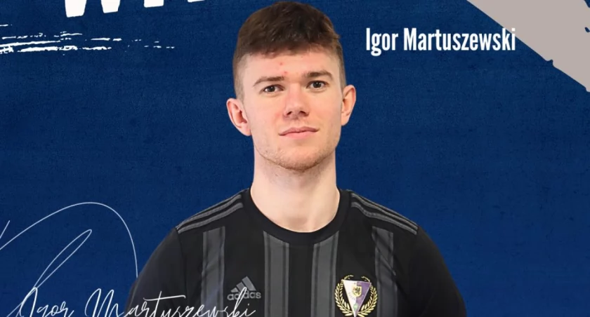 Zdjęcie: Igor Martuszewski pierwszym wzmocnieniem MKP / fot. FB - MKP Szczecinek
