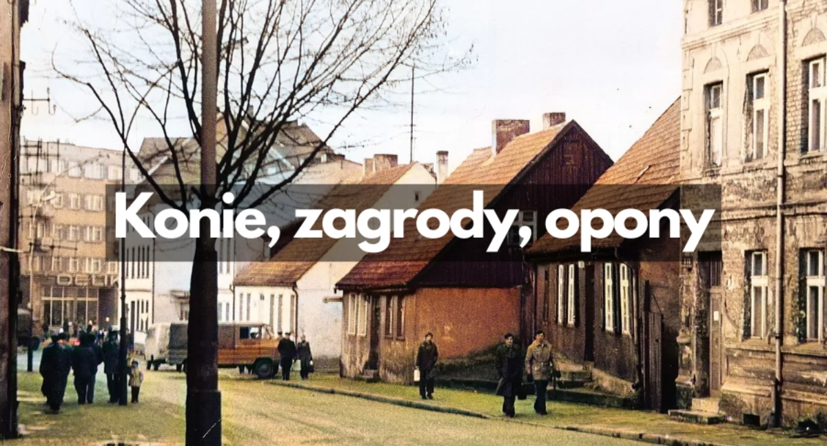 zdjęcie: ul. Świerczewskiego w Szczecinku, lata 80. / fot. Jerzy Gasiul