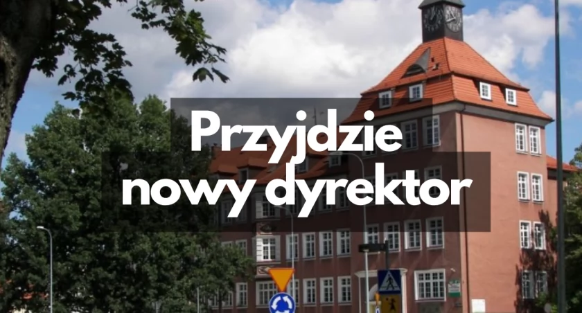Aktualności, dyrektor „jedynki” - zdjęcie, fotografia