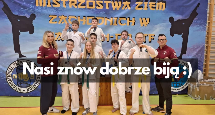 taekwondo, Jeden występ siedem medali - zdjęcie, fotografia