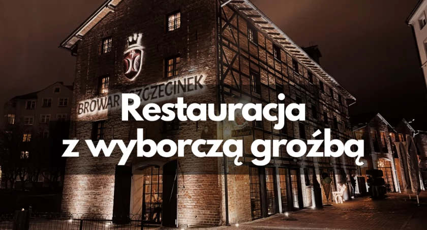 wybory, Restauracja Browar zakładnikiem wyborów - zdjęcie, fotografia