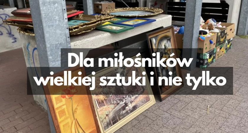 zdjęcie: Pchli Targ w Szczecinku, marzec 2024