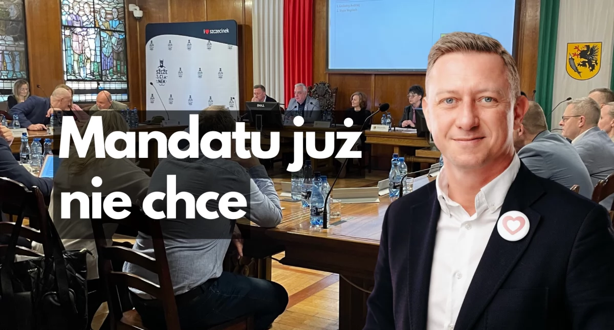 Zdjęcie: Maciej Makselon zrzekł się mandatu radnego