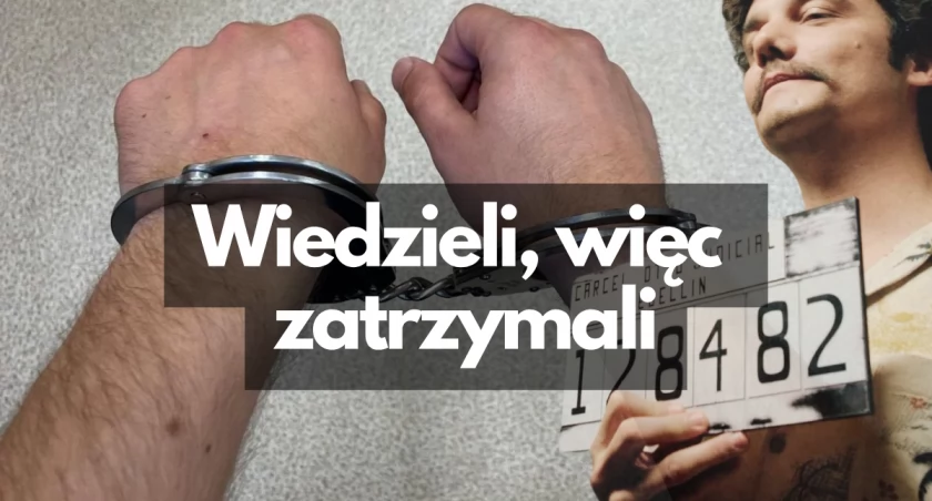 Policja, Rewizja ulicy Efekt areszt narkotyki - zdjęcie, fotografia
