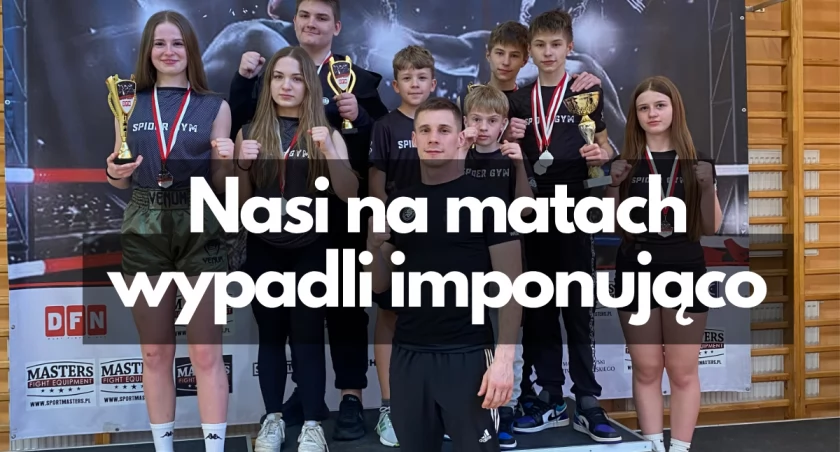 kickboxing, Wpadli Suszu powygrywali - zdjęcie, fotografia