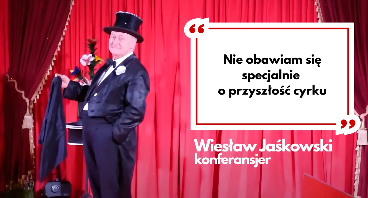 zdjęcie: Wiesław Jaśkowski, cyrk Astoria / fot: YT Cyrk Astoria