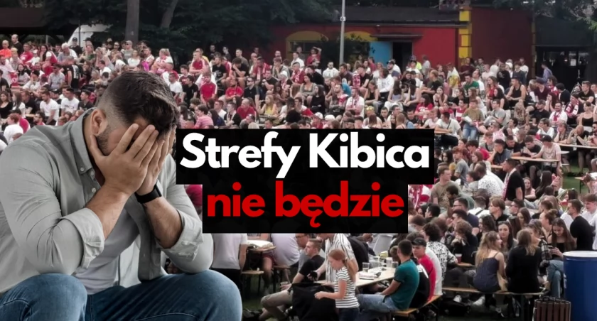 Zdjęcie: Strefa Kibica w Szczecinku w 2021 roku / fot. P. Witczuk