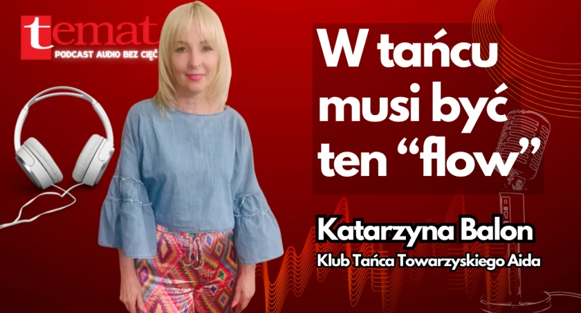 Zdjęcie: Katarzyna Balon w podcaście Tematu