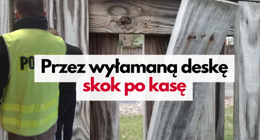 zdjęcie: Skok na 9 tysięcy i wyłamana deska / KPP Szczecinek / Stock