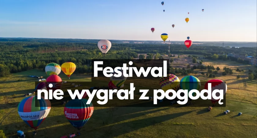 Zdjęcie: Start balonów koło Bornego Sulinowa / fot. Tomasz Piskorowski