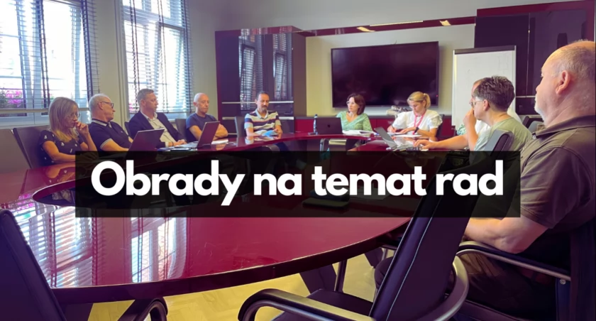 zdjęcie: zebranie Komisji Rozwoju Gospodarczego i Samorządności Rady Miasta Szczecinek