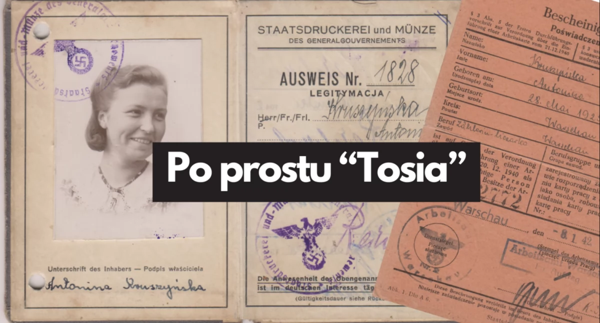 zdjęcie: Ausweis Antoniny Kruszyńskiej