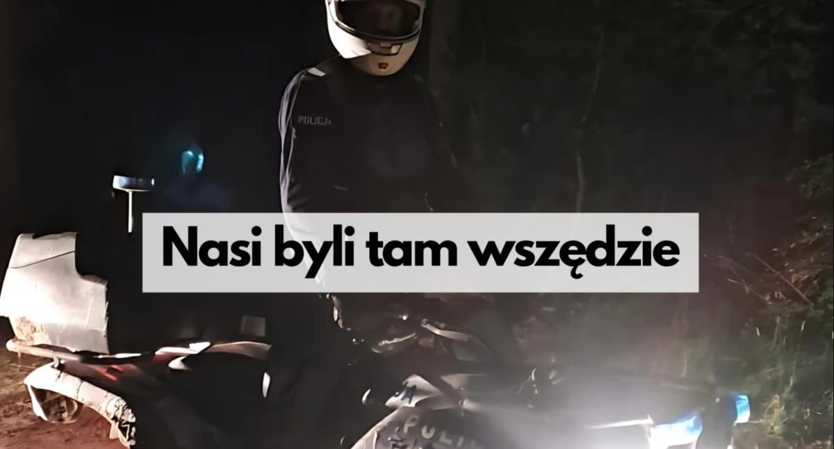 zdjęcie: Szczecinecki policjant na quadzie pełni patrol podczas festiwalu w Broczynie