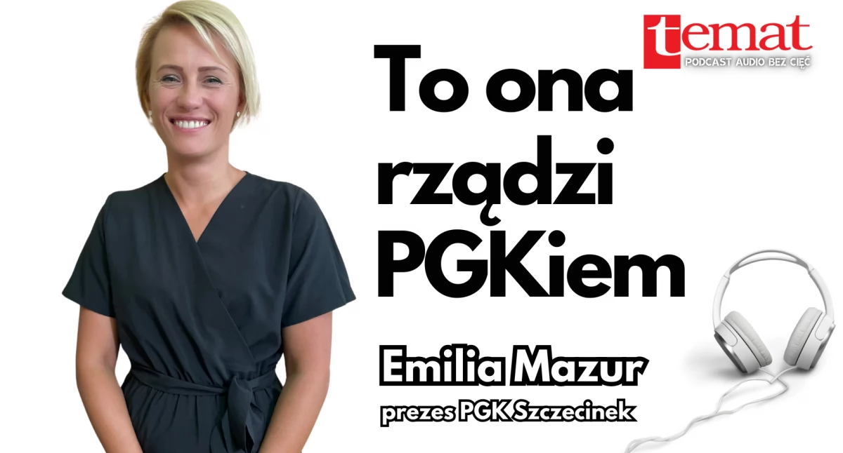 zdjęcie: Emilia Mazur, prezes PGK Szczecinek