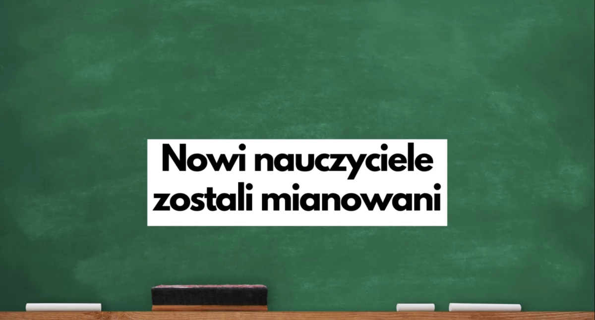 Nauka, dobre rozpoczęli ścieżkę zawodową mianowani nauczyciele - zdjęcie, fotografia