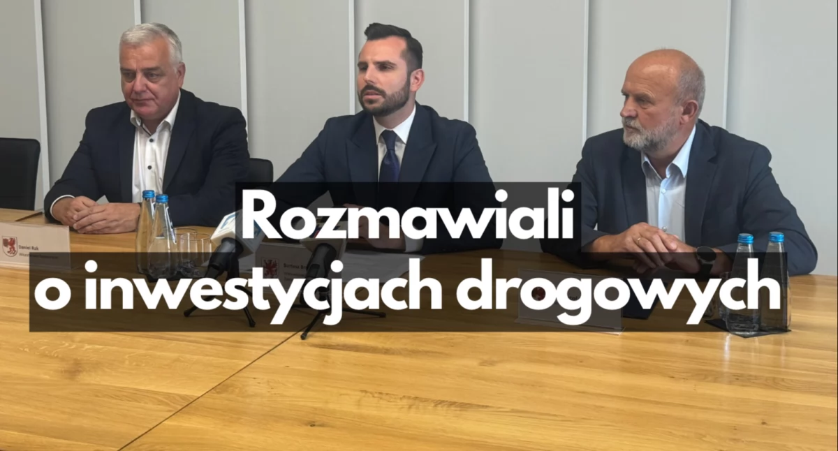 zdjęcie: konferencja prasowa z udziałem wicewojewody zachodniopomorskiego Bartosza Brożyńskiego / fot. P. Witczuk / P. Rozmus