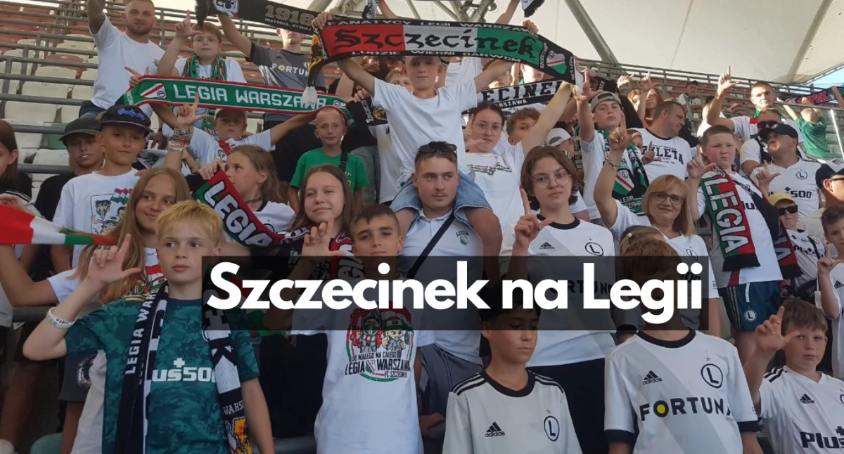 Zdjęcie: Dzieci ze Szczecinka zobaczyły na żywo mecz Legii