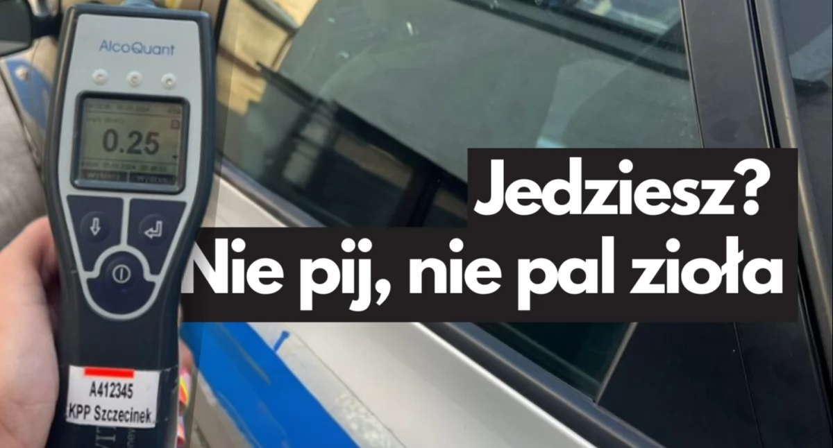 zdjęcie: dwudniowa kontrola kierowców w Szczecinku / fot: KPP Szczecinek