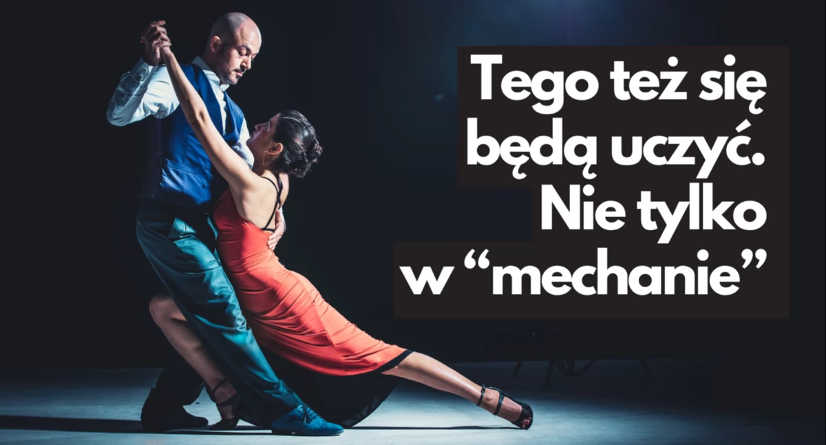 Nauka, Zatańczy przyszły budowlaniec kucharka Nauka tańca wchodzi szkół - zdjęcie, fotografia