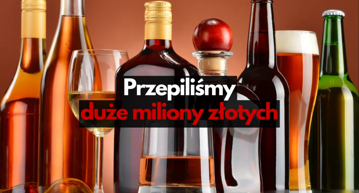 Zdjęcie: Mieszkańcy Szczecinka wydali na alkohol duże pieniądze
