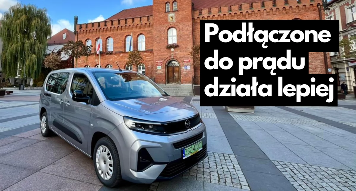 zdjęcie: Opel Combo Electric XL e136 KM 50 kWh. / fot: UM Szczecinek
