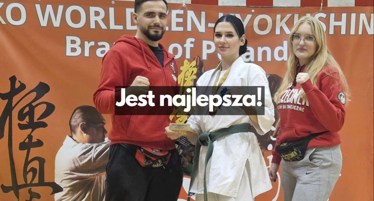 Zdjęcie: Julia Marciniak triumfuje
