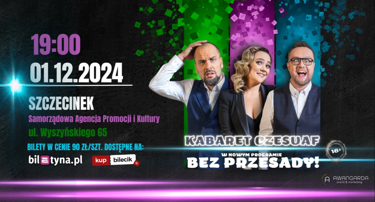 Imprezy, Kabaret Czesuaf przesady! - zdjęcie, fotografia