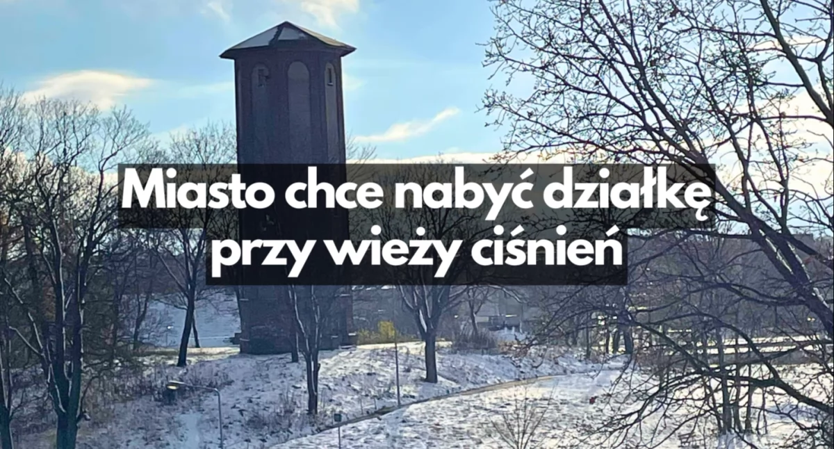 Zdjęcie: Wieża ciśnień w Szczecinku aktualnie