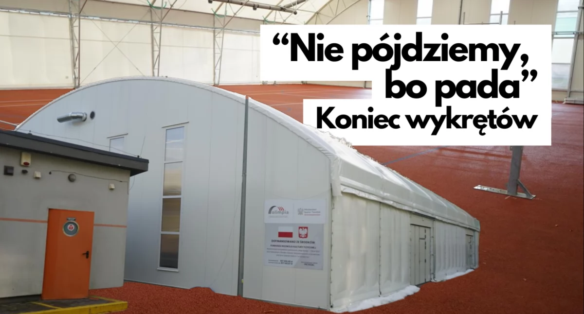 zdjęcie: Zadaszone lodowisko w Szczecinku. / fot. Starostwo Powiatowe