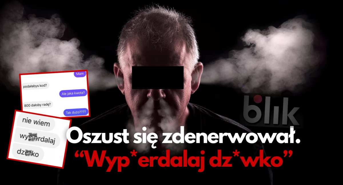 Zdjęcie: Ten oszust bardzo się zdenerwował