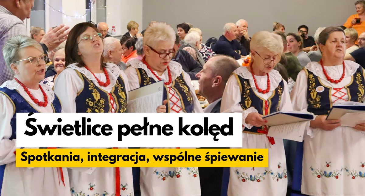 zdjęcie: wspólne kolędowanie w Gminie Szczecinek. Cały miesiąc spotkań