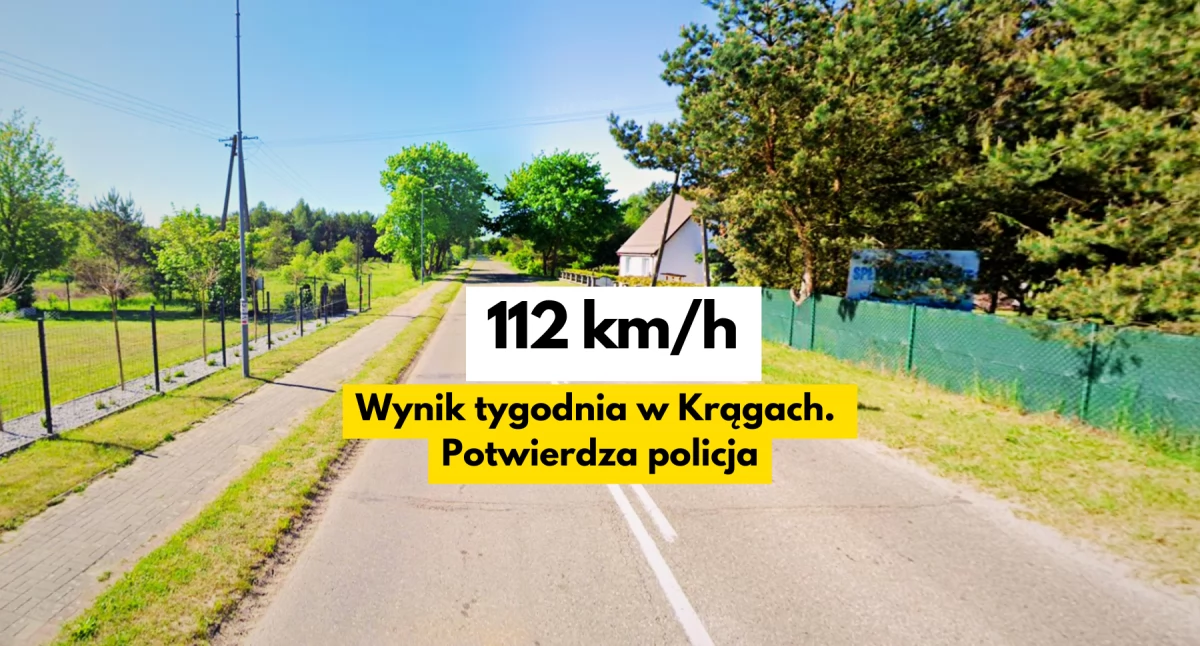 droga w Krągach / Google Street