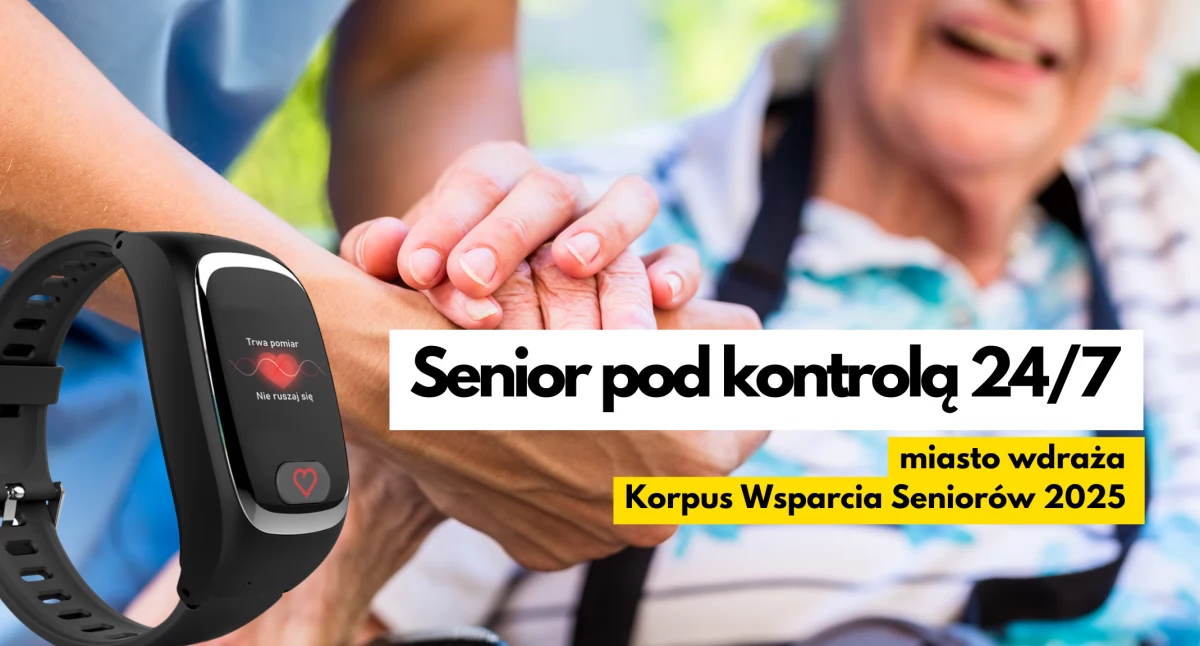 Aktualności, Trochę elektroniczny anioł stróż Seniorzy opaskami alarmowymi - zdjęcie, fotografia