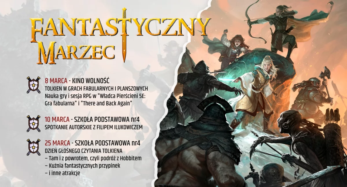 Sapik, Fantastyczny Marzec Szczecinku Tolkien literackie podróże - zdjęcie, fotografia