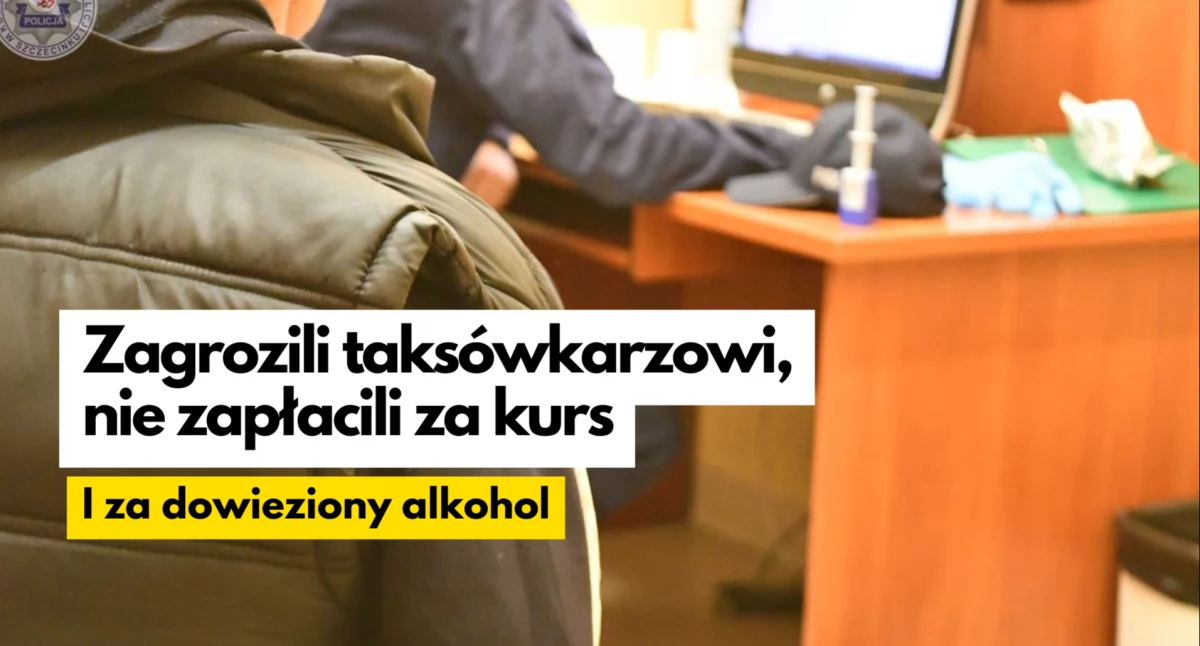 Policja, Zabrakło alkoholu dowiozła taksówka Kierowca wszystko miał szczęście - zdjęcie, fotografia