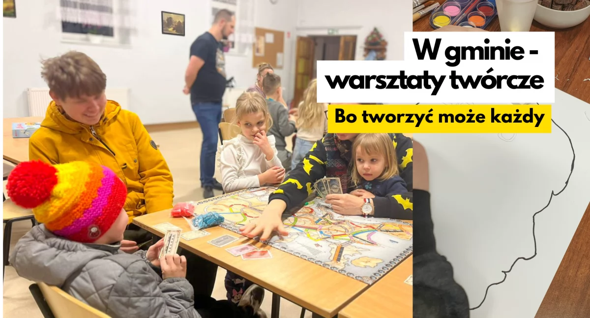 Gmina Szczecinek, Twórcze warsztaty Gminie Szczecinek - zdjęcie, fotografia