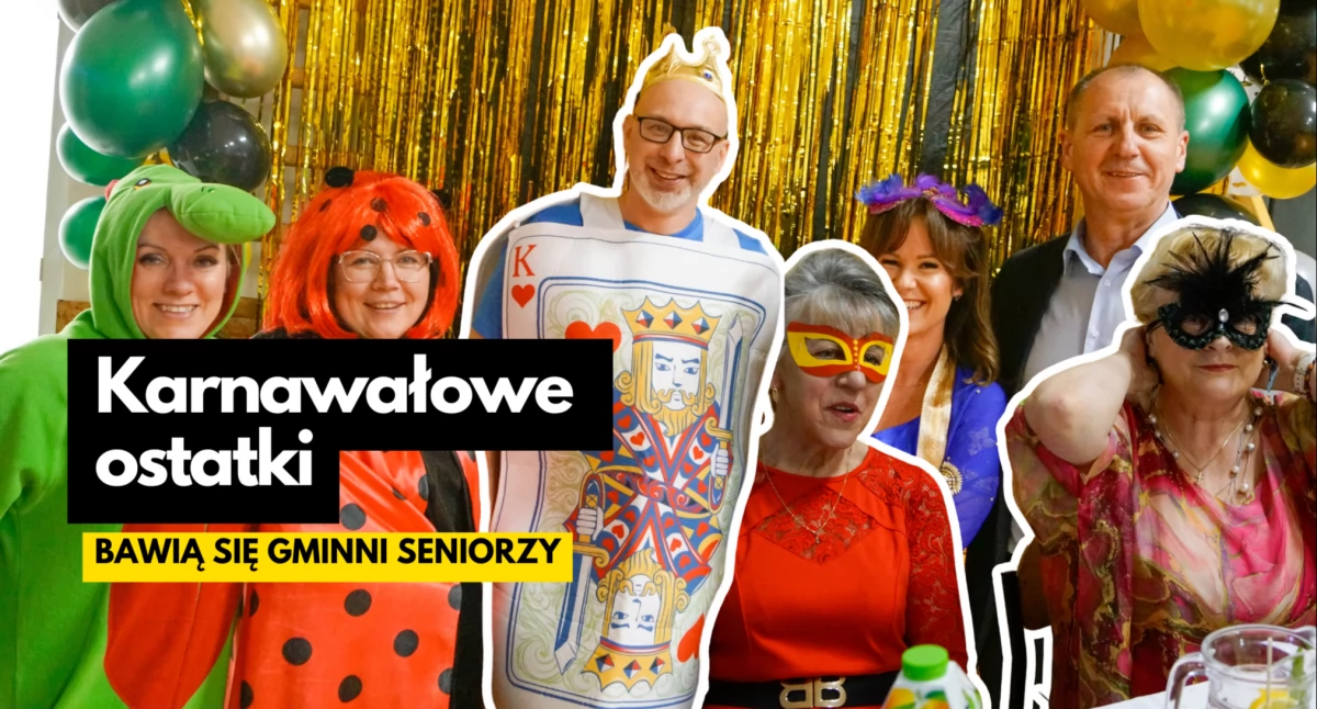 Gmina Szczecinek, Karnawałowe klimaty Klubie Senior+ Parsęcku - zdjęcie, fotografia