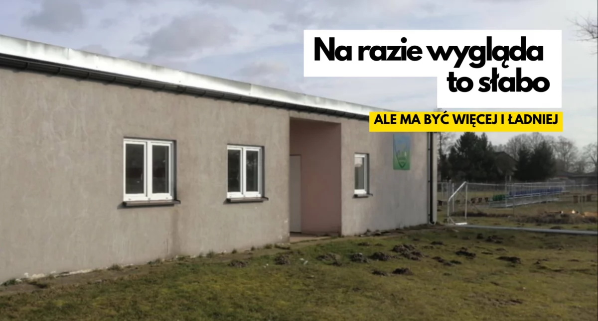 Gmina Szczecinek, Teraz Turowo zbuduje potęgę piłkarską początek remont szatni boisku - zdjęcie, fotografia