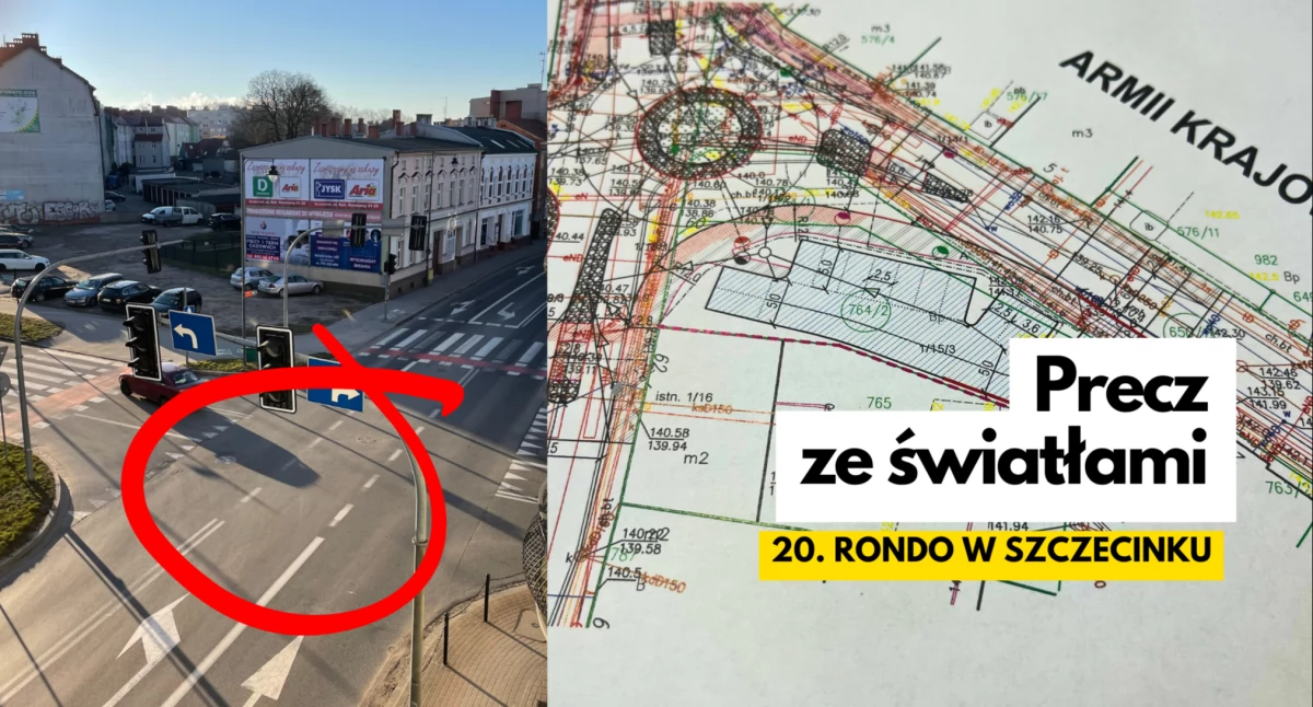 Inwestycje i remonty, Szczecinek trochę zakręcony Pojawi ważne rondo - zdjęcie, fotografia