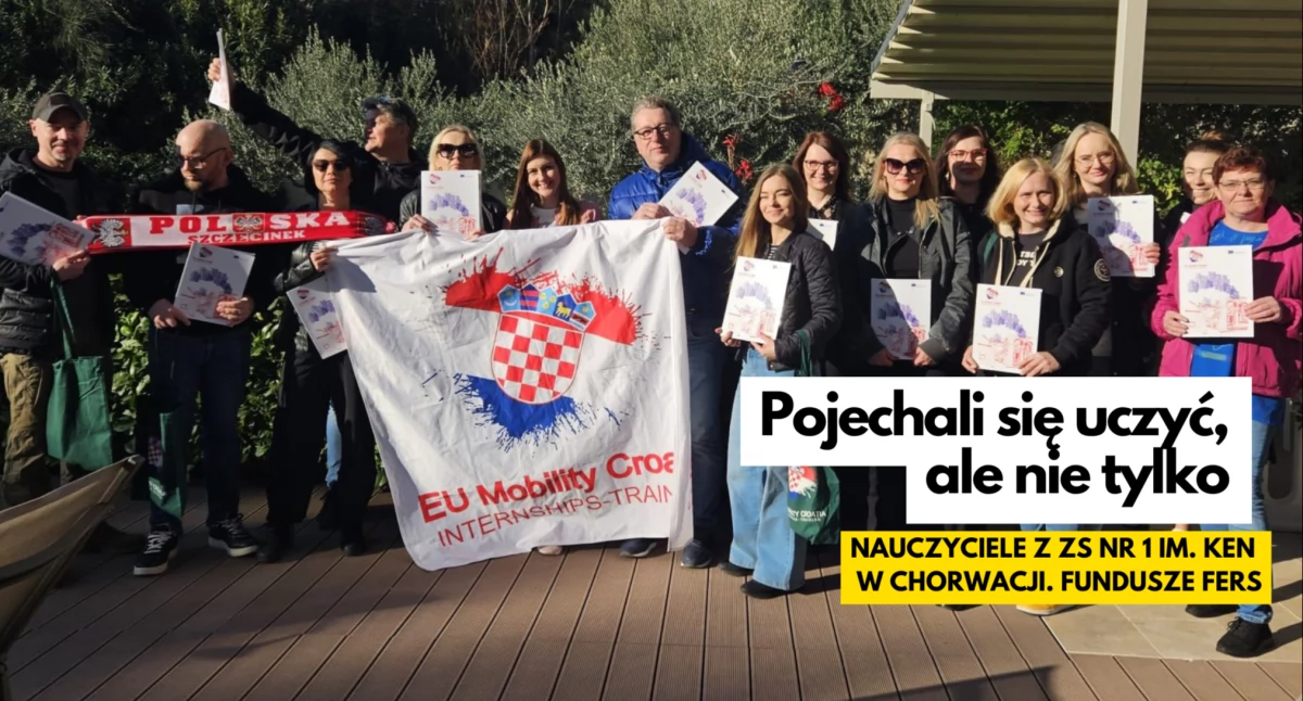 Nauka, Twórcza harmonia szkole czyli chorwacka inspiracja nauczycieli Zespołu Szkół - zdjęcie, fotografia