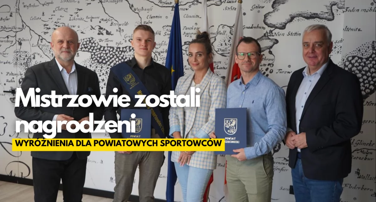 Rekreacja, tylko medale nagrody Powiat docenił naszych sportowców - zdjęcie, fotografia