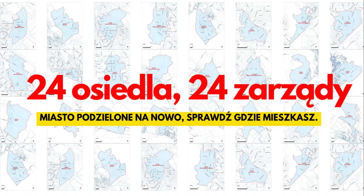 Aktualności, Miasto kawałkach Sprawdź który Twój Powracają osiedli - zdjęcie, fotografia