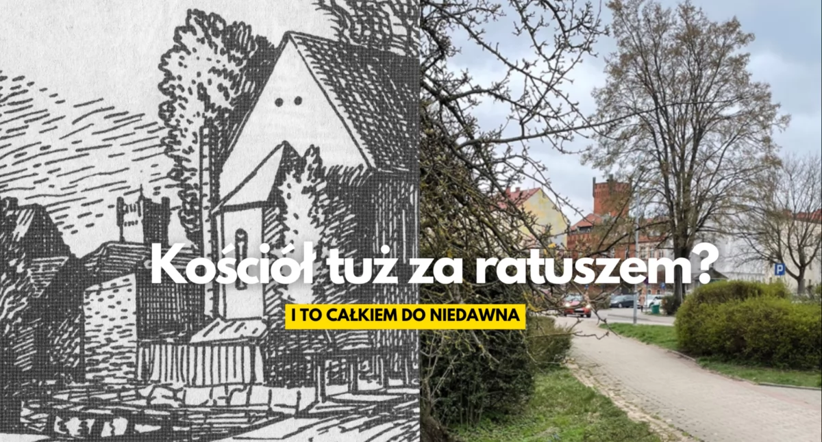 Historia, kościół musiałby teraz stać środku ulicy - zdjęcie, fotografia