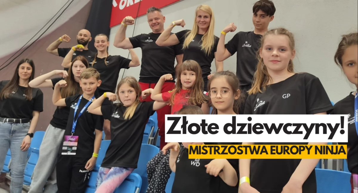 Rekreacja, Złote medale szczecinecczanek Mistrzostwach Europy Ninja - zdjęcie, fotografia